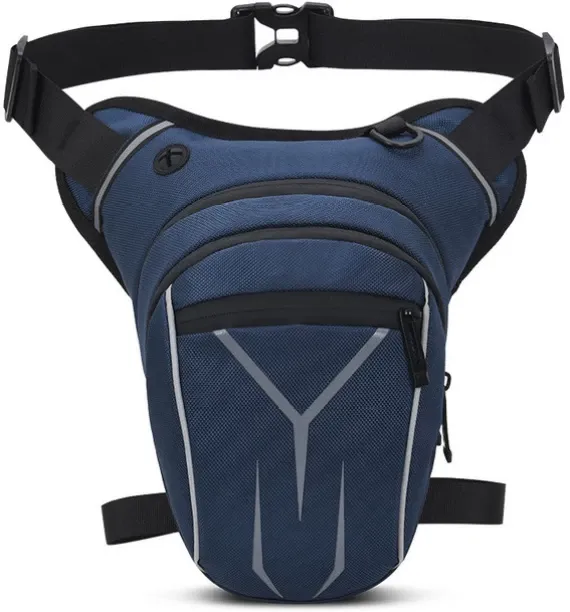 MAX (Black)Motorcycle leg Motorcycle Bags men's motorcycle waist Motorcycle Bags men's messenger Mo…
