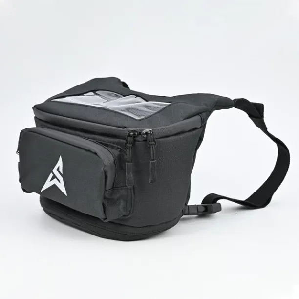 MAX (Black)Touch Screen Motorcycle Motorcycle Bags Waterproof Cycling Navigation Waist Motorcycle B…