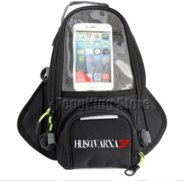 MAX (Black)For HUSSQVARXA EF Motorcycle Magnetic Motorcycle Bags Riding Motorcycle Bags Navigation …