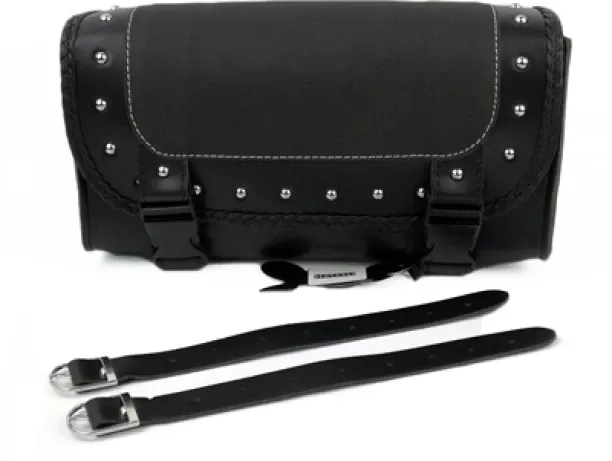 MAX (NO 2)Motocross Universal Eagle Faux Leather Saddle Bags Motorcycle Saddlebag Side Storage Tool…