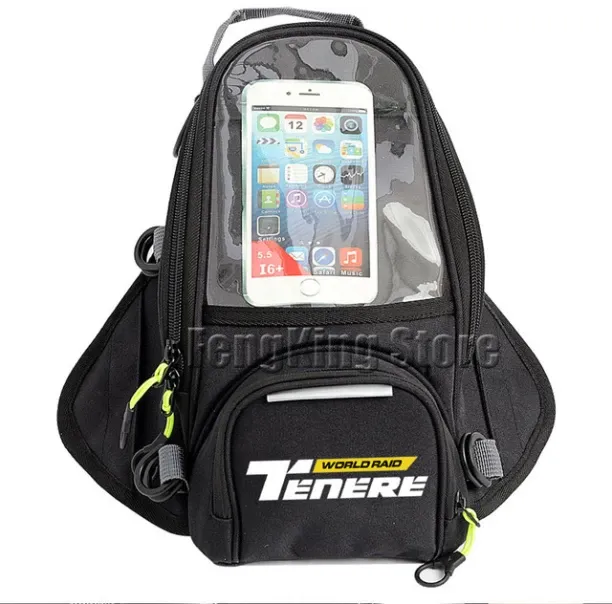 MAX (black)New Motorcycle Fuel Motorcycle Bags Mobile Phone Navigation Tank For YAMAHA Tenere 700 W…