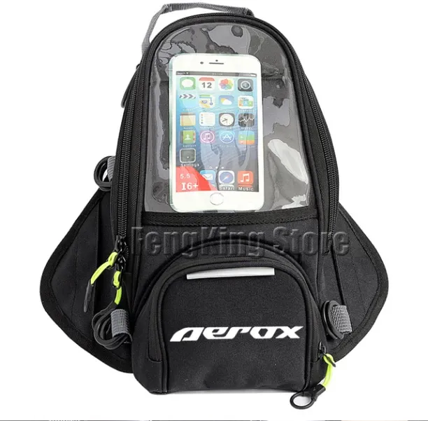 MAX (Black)For Yamaha AEROX155 AEROX 155 Motorcycle Magnetic Motorcycle Bags Riding Motorcycle Bags…