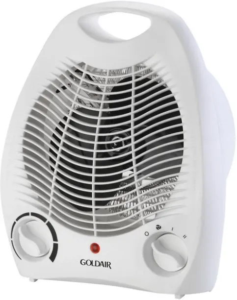 Unique 2000W Fan Heater (White) – 2 Heat Settings With Cool Air Function and Thermostat, Model GFH-…