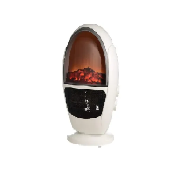 Ashcomonline Portable 600W Electric Fireplace Heater Electric Place Heater
