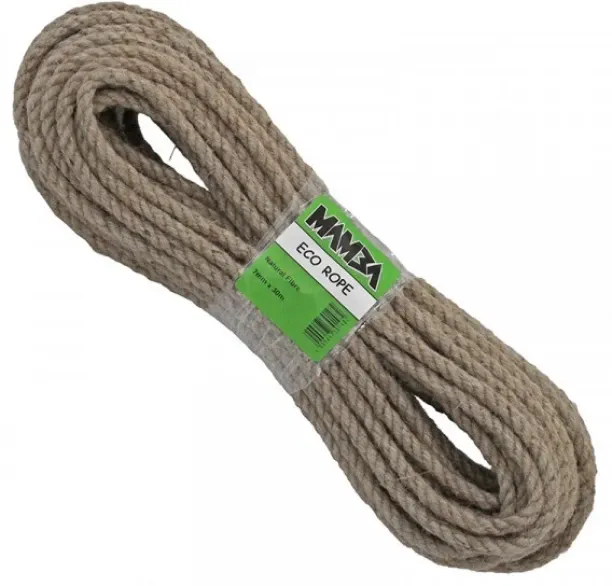ORM Eco Rope Hank - 20mm x 5m, Light Brown (Bulk Pack of 2) Braided Rope