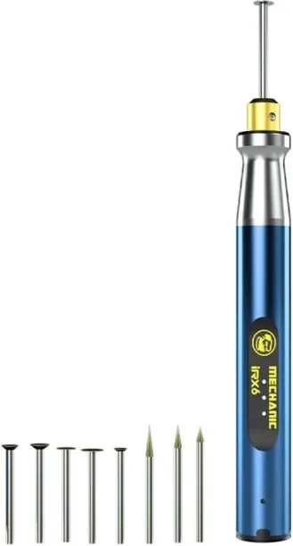 WEIWEISTORE IRX6 Portable Speed Adjustable Electric Grinding Engraving Pen Mini Grinding Pen Handhe…