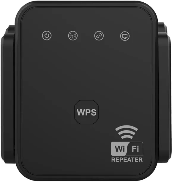 marevic 300Mbps WiFi Extender Signal Booster for Home, Dual Band 5GHz/2.4GHz Wireless Internet Repe…