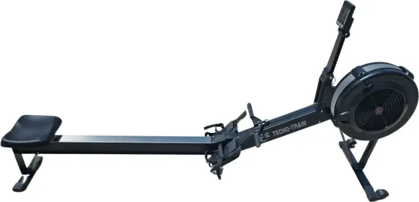 TECNOTRAIN 2026 TM500 Full Commercial Air Rower Foldable Rowing Machine