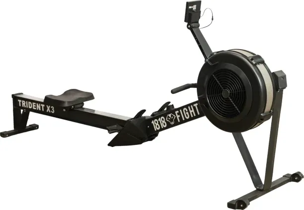 1818 Fight Trident X3 Commercial Air Rower - Air Resistance Fixed Rowing Machine