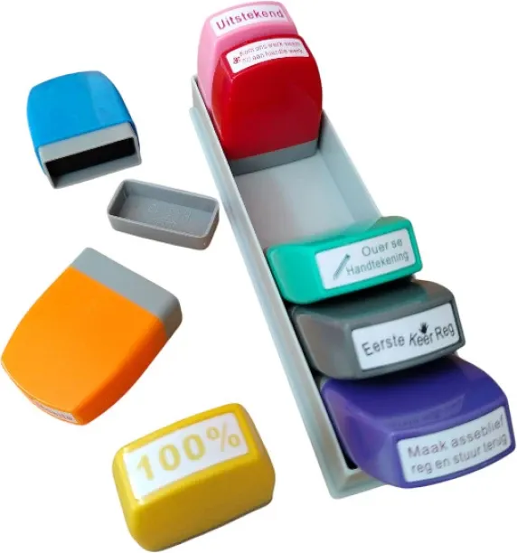 Office Mate TeacherStampsAfrikaans multicolour