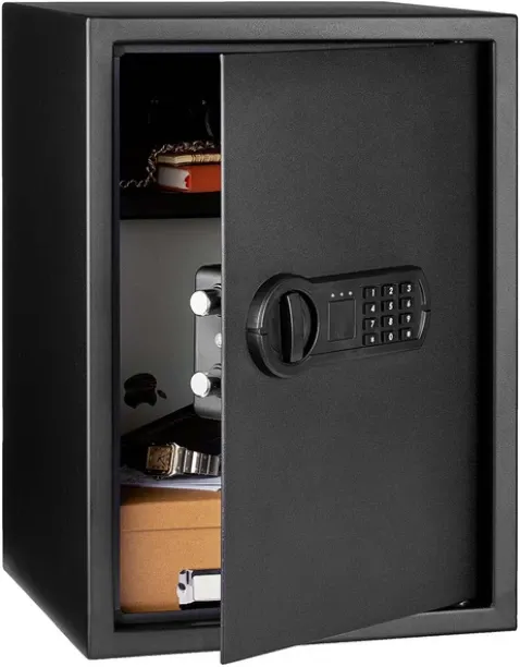 Topika Fireproof Safe Box for Documents Jewellery Cash 1.8 Cu Ft Steel Safe Safe Locker