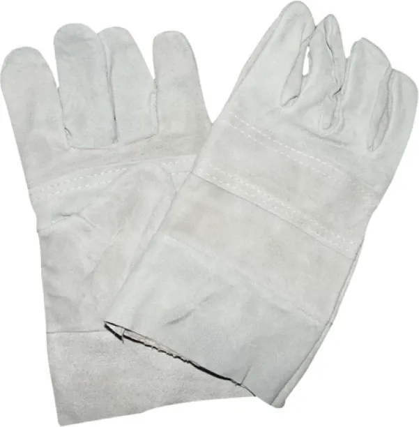 Skudo Cuff Chrome 50mm Leather  Safety Gloves