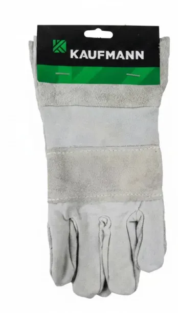 Kaufmann High-Quality Leather Work Gloves Leather  Safety Gloves