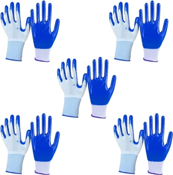 Kersol Builders Gardening Protective Gloves Nylon  Safety Gloves