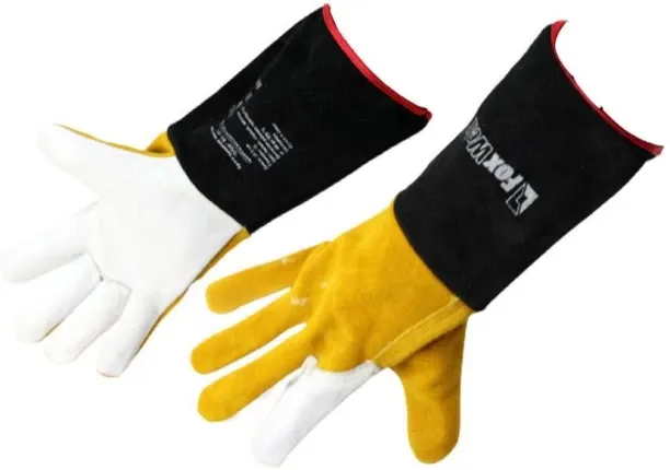 Fox Weld Welding Gloves 37cm (PAIR) Leather  Safety Gloves