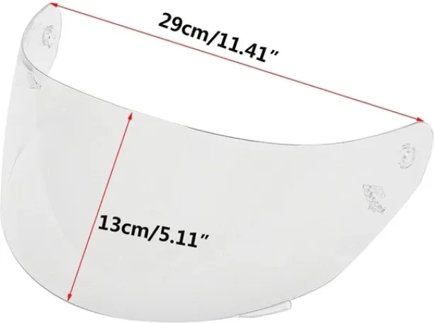 MAX 1pcs Motorcycle Helmet Lens Full Face Motorcycle Helmet Visor For LS2 FF352 FF351 FF369 FF384 G…