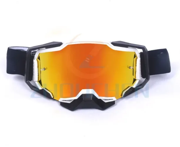 MAX (Gray LENSC23)Riding Glasses Motorcycle Helmet Motocross Cycling MTB Goggles Racing Club Sports…