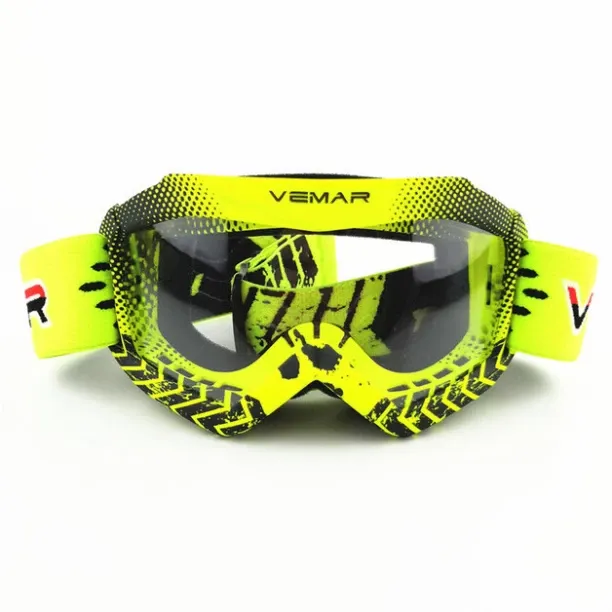 MAX Childen Motorcycle Goggles Clear Kids MX MTB Off-Road Dirt Kid Bike Goggles For Motocross Helme…