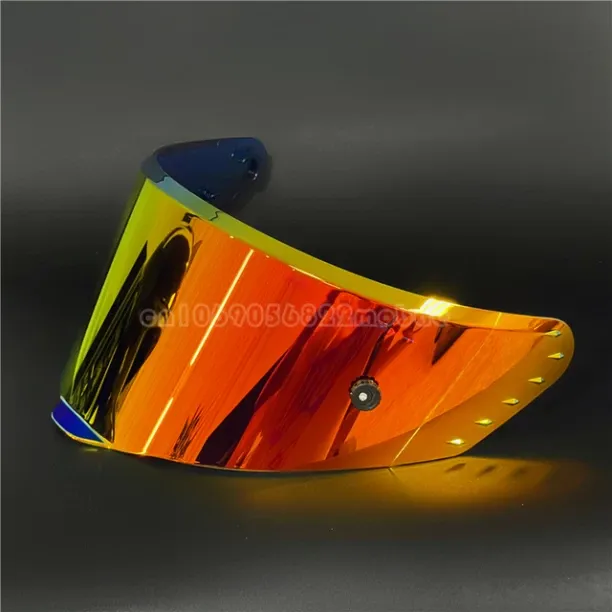 MAX Helmet Visor Lens for GSB S361 Full Face Helmet R50 Day and Night Anti-fog Sunscreen Plating Si…