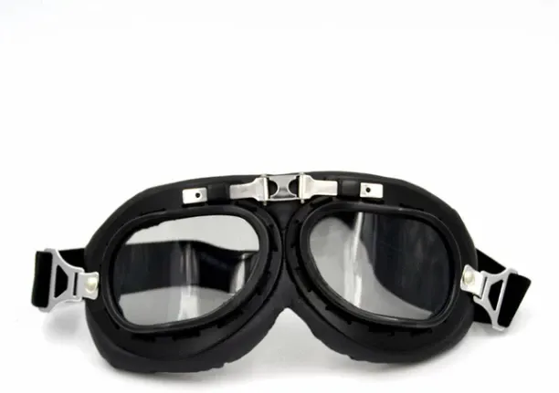 MAX BJMOTO Clear Retro Motorcycle Goggles Glasses Oculos Antiparras Gafas Moto Goggles For Harley s…