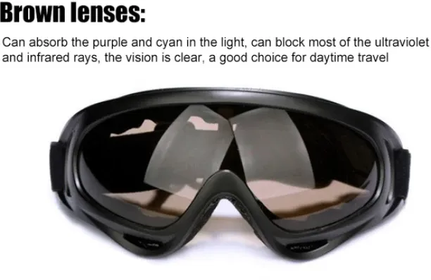 MAX Motorcycle Goggles Motorcycle off-road goggles mask helmet glasses windproof adjustable cross h…