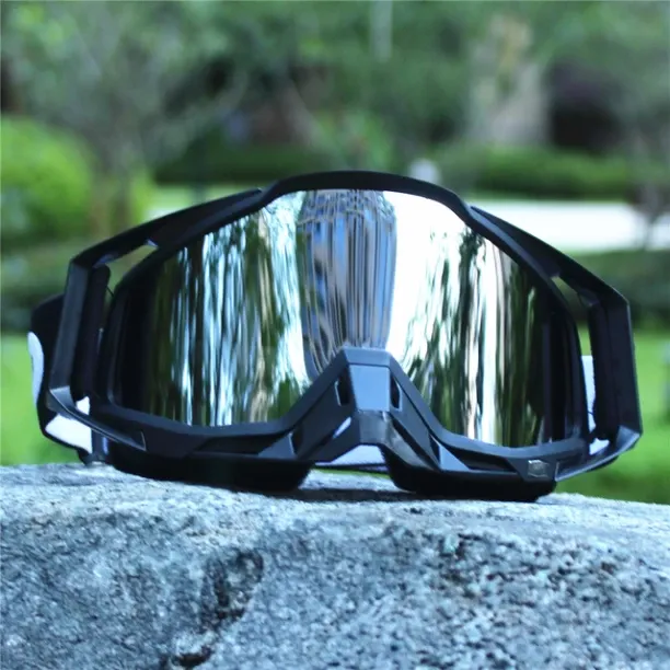 MAX 9Newest Motorcycle Sunglasses For Men Motocross Safety Protective MX Night Vision Helmet Goggle…