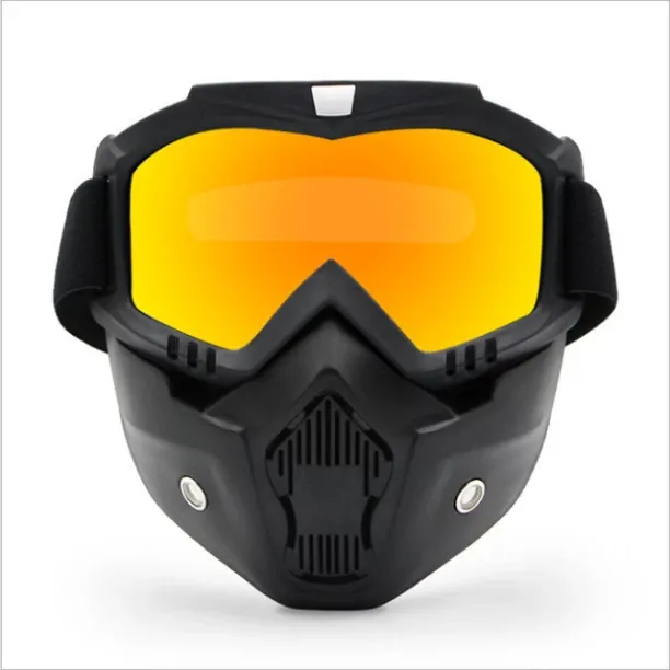 MAX Motorcycle Goggles With Mask Motorcycle Accessrioes Moto Glasses ATV Ski Off Road Helmet Gafas …