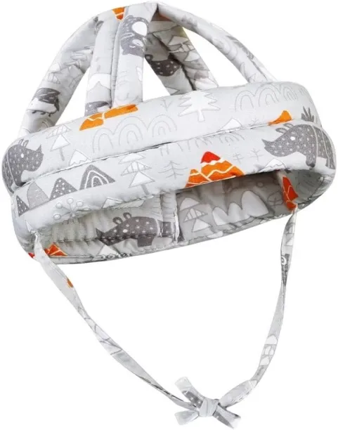 Gogooda Baby Head Protective Cap Protector Anti-Fall Safety Helmet Adjustable Safety Cap