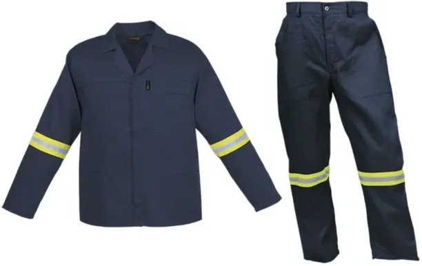 SMTE Polycotton Reflective Conti Work Suit Safety Jacket
