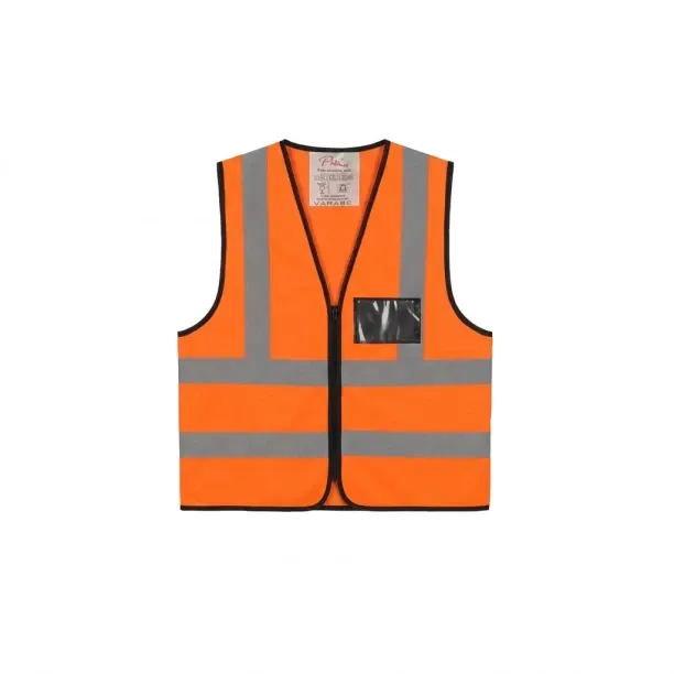 Passion High Visibility Reflective Vest with Zip & ID Pocket | Size: Medium Safety Jacket