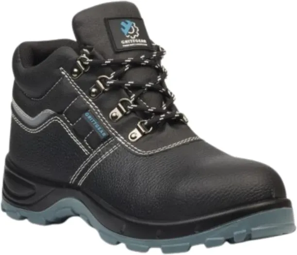 Grittgear Steel Toe Leather Safety Shoe