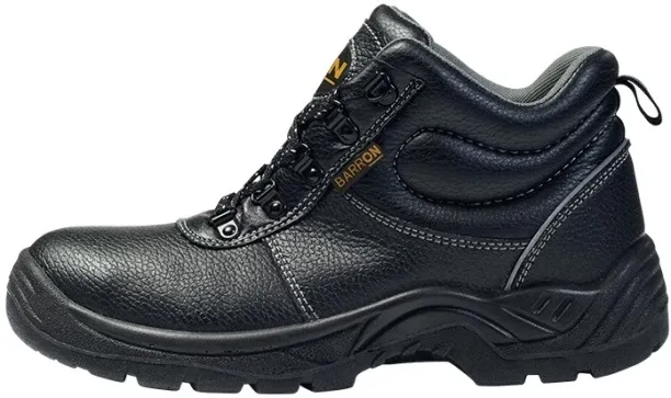 Defender Safety Boots Steel Toe Genuine Leather Safety Shoe
