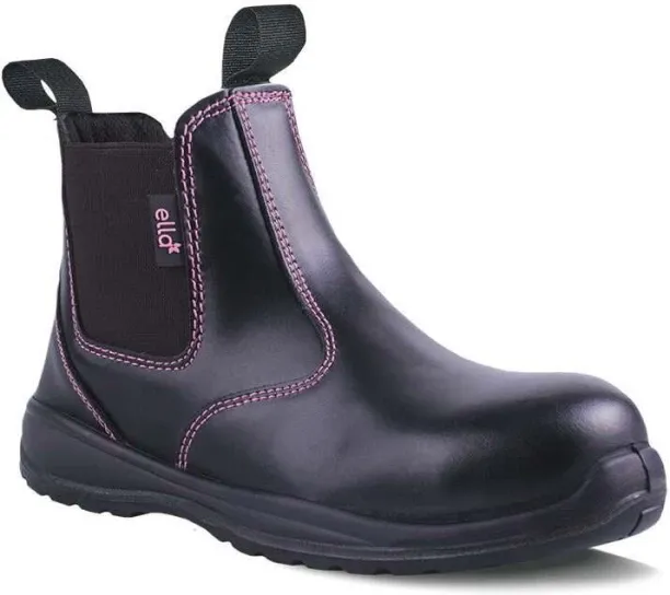 Ella Steel Toe Genuine Leather Safety Shoe
