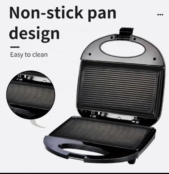 SOKANY non-stick electric grill machine Electric Bread Toaster Sandwich Maker Parts Electric Grill