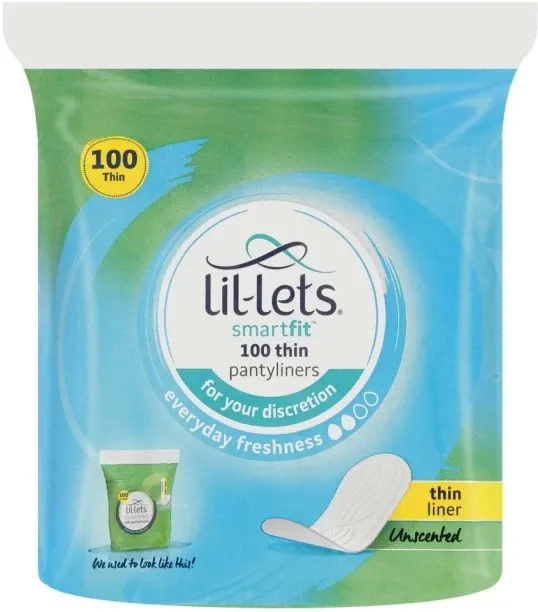 Lil-Lets Pantyliners Unscented Regularsize Pantyliner