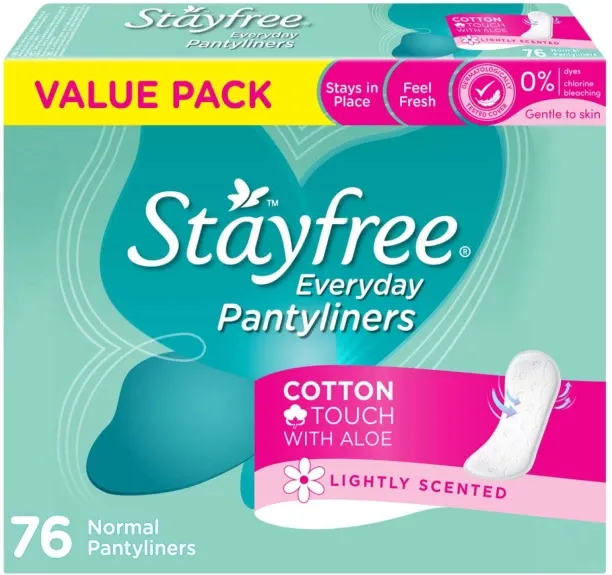 Stayfree Pantyliners | Normal Aloe Regularsize Pantyliner