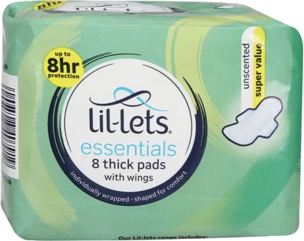 Lil-Lets Essentials Pads Unscented Regularsize Pantyliner
