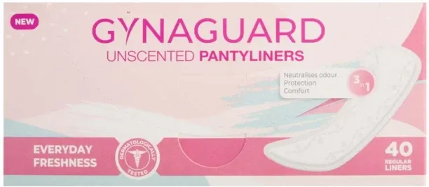 Gyna Guard Unscented Regularsize Pantyliner