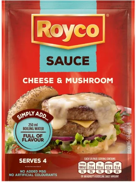 Royco Cheese and Mushroom Sauce Mix