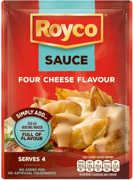 Royco Four Cheese Flavour Sauce Sauce Mix