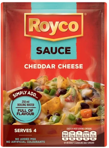 Royco Cheddar Cheese Sauce Sauce Mix