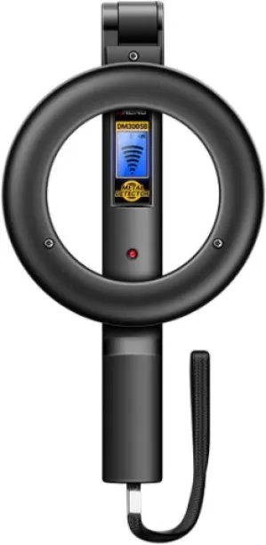 XINhui Handheld metal detector, foldable and compact high-precision scanner with adjustable sensiti…