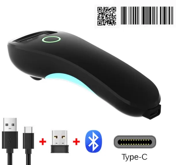 marevic Handheld portable express scanner, wireless Bluetooth code scanning, Scanner