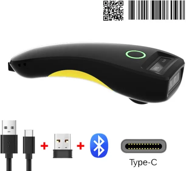 marevic Handheld portable express scanner, wireless Bluetooth code scanning, Scanner