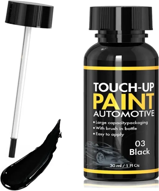 LIUHUI Car Scratch Remover, 30ml Black Car Paint Touch Up for Deep Scratches, Quick Drying, Easy to…
