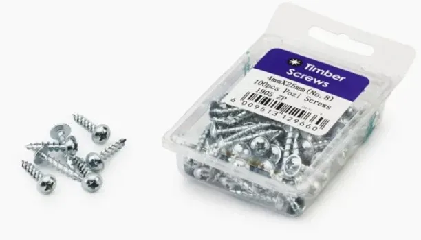 Shopcom Stainless Steel Mushroom Timber Screw