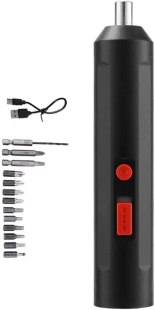 SHIJIN Cordless Electric Screwdriver, Lithium Battery Powered Hand Drill for DIY Home Improvement F…