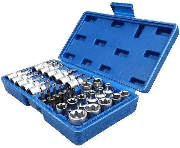 Generic Hand Tool Torx Socket Set (34Piece) Combination