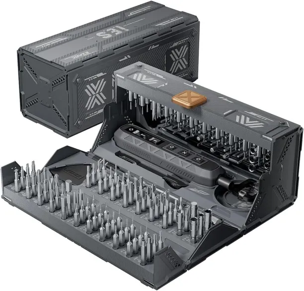 Flycross Electric screwdriver set, 181-inch cordless screwdriver Combination