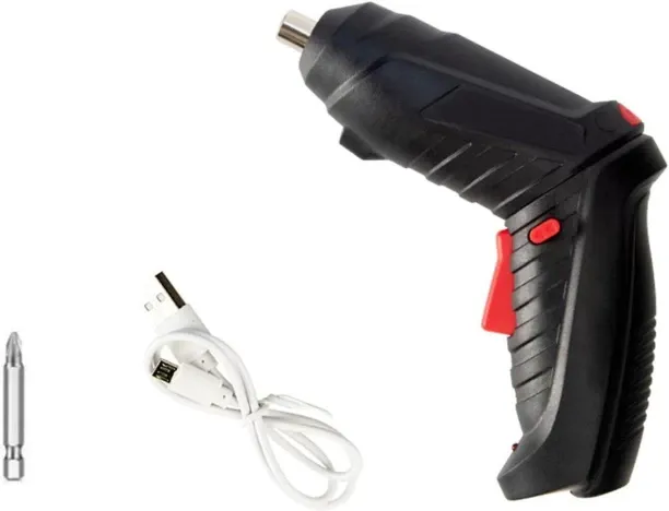 LIUHUI Rechargeable 3.6V Cordless Electric Screwdriver, Electric Drill 2 Position Handle With LED L…